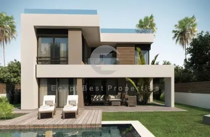 Twin House - 5 Bedrooms - 4 Bathrooms for sale in Palm Hills New Cairo - 5th Settlement Compounds - The 5th Settlement - New Cairo City - Cairo