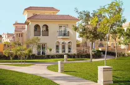 فيلا - 5 غرف نوم - 4 حمامات للبيع في مول هايد بارك بيزنس - شارع التسعين الجنوبي - التجمع الخامس - مدينة القاهرة الجديدة - القاهرة