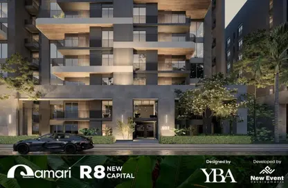 شقة - 3 غرف نوم - 3 حمامات للبيع في قماري - R8 - العاصمة الإدارية الجديدة - القاهرة