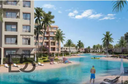 Chalet - 2 Bedrooms - 3 Bathrooms for sale in Hacienda Waters - Qesm Ad Dabaah - North Coast