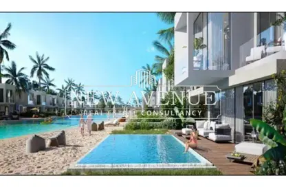 Chalet - 2 Bedrooms - 3 Bathrooms for sale in Azha North - Ras Al Hekma - North Coast