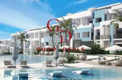 منزل مزدوج - 3 غرف نوم - 2 حمامات للبيع في فوكا باي - قسم مرسي مطروح - الساحل الشمالي