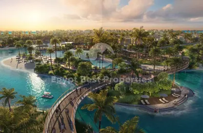 Chalet - 2 Bedrooms - 2 Bathrooms for sale in Ramla Lakeside - Qesm Ad Dabaah - North Coast