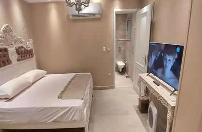 Apartment - 2 Bedrooms - 1 Bathroom for rent in Galleria Moon Valley - South Investors Area - New Cairo City - Cairo