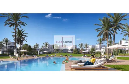 Chalet - 2 Bedrooms - 2 Bathrooms for sale in Mazarine - New Alamein City - Al Alamein - North Coast