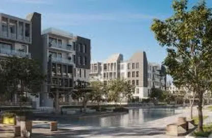 Townhouse - 4 Bedrooms - 3 Bathrooms for sale in Rivers - New Zayed City - Sheikh Zayed City - Giza