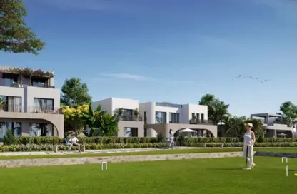 تاون هاوس - 3 غرف نوم - 4 حمامات للبيع في أو ويست - كمبوندات 6 أكتوبر - مدينة 6 أكتوبر - الجيزة