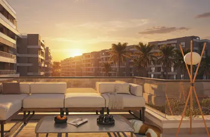 Penthouse - 3 Bedrooms - 3 Bathrooms for sale in Aqmar - Al Wahat Road - 6 October City - Giza