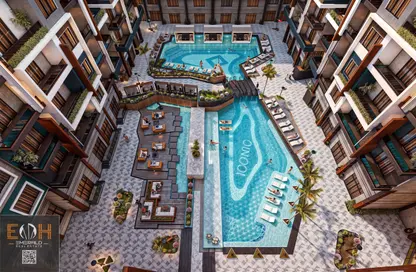 Apartment - 1 Bedroom - 1 Bathroom for sale in El Hadaba District - Hurghada - Red Sea