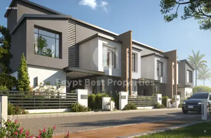 Duplex - 4 Bedrooms - 4 Bathrooms for sale in Creek Town - The 1st Settlement - New Cairo City - Cairo