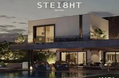Twin House - 4 Bedrooms - 6 Bathrooms for sale in Stei8ht - The 1st Settlement - New Cairo City - Cairo