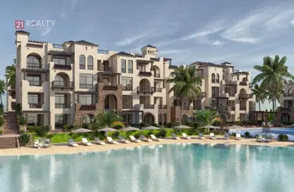 Apartment - 1 Bedroom - 1 Bathroom for sale in Cala - Sahl Hasheesh - Hurghada - Red Sea
