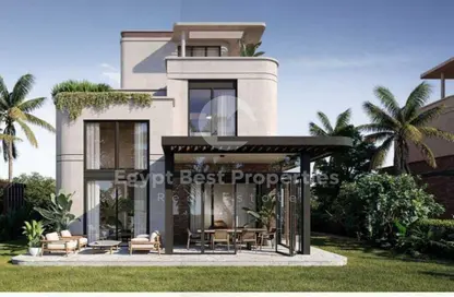 Villa - 5 Bedrooms - 5 Bathrooms for sale in Crescent Walk - 5th Settlement Compounds - The 5th Settlement - New Cairo City - Cairo