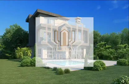 Townhouse - 3 Bedrooms - 3 Bathrooms for sale in New Giza - Cairo Alexandria Desert Road - 6 October City - Giza