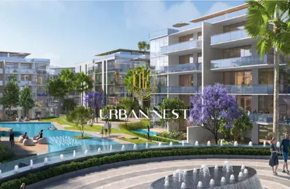 Apartment - 2 Bedrooms - 2 Bathrooms for sale in Lake View Residence 2 - 5th Settlement Compounds - The 5th Settlement - New Cairo City - Cairo
