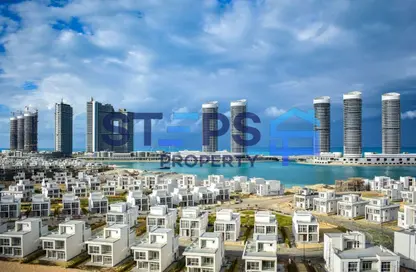 Villa - 4 Bedrooms - 4 Bathrooms for sale in Mazarine - New Alamein City - Al Alamein - North Coast