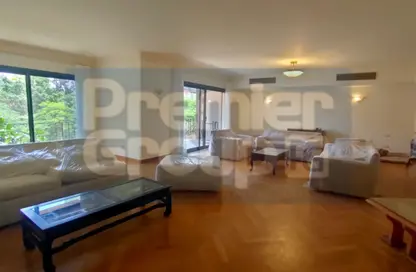 Apartment - 4 Bedrooms - 4 Bathrooms for rent in Sarayat Al Maadi - Hay El Maadi - Cairo