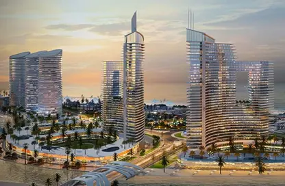 Apartment - 2 Bedrooms - 2 Bathrooms for sale in The Gate Towers - New Alamein City - Al Alamein - North Coast