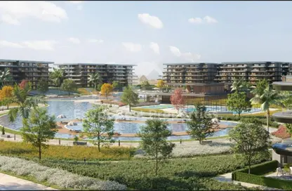 Apartment - 2 Bedrooms - 3 Bathrooms for sale in New Giza - Cairo Alexandria Desert Road - 6 October City - Giza