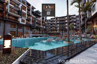 Apartment - 2 Bedrooms - 1 Bathroom for sale in El Hadaba District - Hurghada - Red Sea