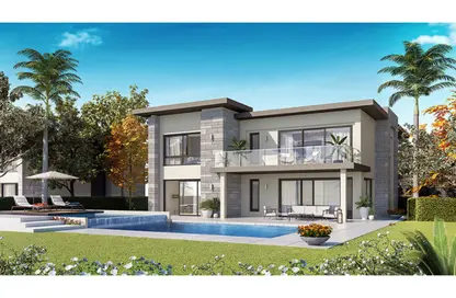 Villa - 4 Bedrooms - 6 Bathrooms for rent in Swan Lake Residence - 5th Settlement Compounds - The 5th Settlement - New Cairo City - Cairo