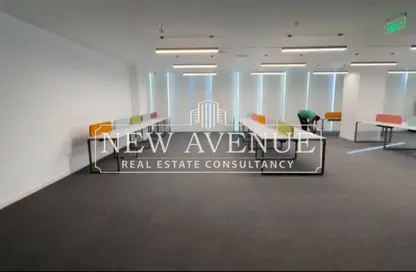 Office Space - Studio - 2 Bathrooms for rent in Cairo Festival City - North Investors Area - New Cairo City - Cairo