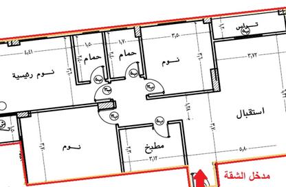 Apartment - 3 Bedrooms - 2 Bathrooms for sale in 3rd District West - Shorouk City - Cairo
