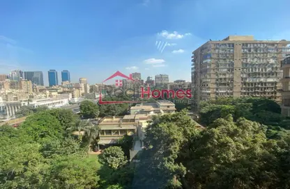 Office Space - Studio - 4 Bathrooms for rent in Al Saleh Ayoub St. - Zamalek - Cairo