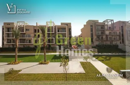 Apartment - Studio - 1 Bathroom for sale in Fifth Square - The 5th Settlement - New Cairo City - Cairo