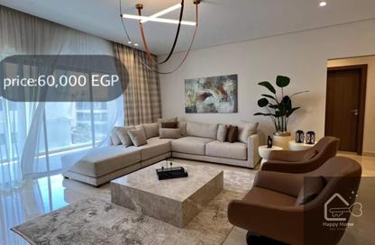 Apartment - 2 Bedrooms - 3 Bathrooms for rent in Lake View Residence - 5th Settlement Compounds - The 5th Settlement - New Cairo City - Cairo