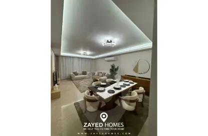 Apartment - 3 Bedrooms - 3 Bathrooms for rent in Park Side Residence - Zed Towers - Sheikh Zayed Compounds - Sheikh Zayed City - Giza