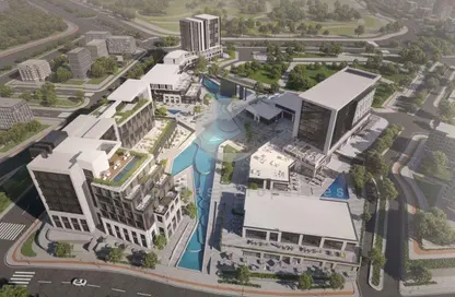 Office Space - Studio - 2 Bathrooms for sale in Arkan Palm 205 - Sheikh Zayed Compounds - Sheikh Zayed City - Giza