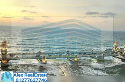 شقة - 3 غرف نوم - 1 حمام للايجار في كوبري استانلي - ستانلي - حي شرق - الاسكندرية