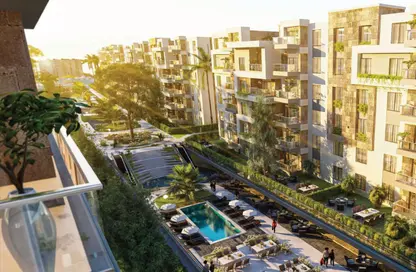 Apartment - 2 Bedrooms - 2 Bathrooms for sale in 5th Settlement Compounds - The 5th Settlement - New Cairo City - Cairo