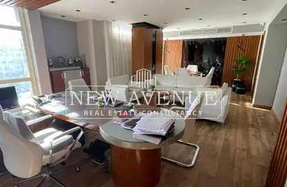 Office Space - Studio - 2 Bathrooms for rent in Al Sayed Al Marghany St. - Almazah - Heliopolis - Masr El Gedida - Cairo