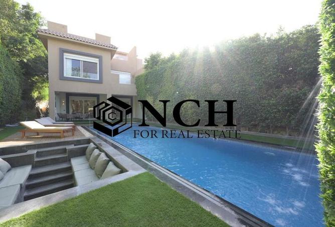 Twin House - 4 Bedrooms - 4 Bathrooms for rent in Al Gezira St. - South Investors Area - New Cairo City - Cairo