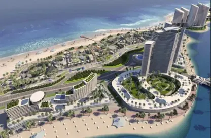 Duplex - 3 Bedrooms - 4 Bathrooms for sale in The Gate Towers - New Alamein City - Al Alamein - North Coast