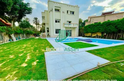 Villa - Studio - 3 Bathrooms for rent in Degla Square - Degla - Hay El Maadi - Cairo