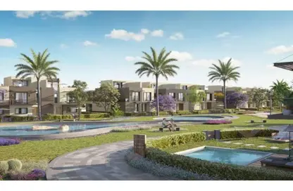 Townhouse - 3 Bedrooms - 4 Bathrooms for sale in Garden Lakes - 6 October Compounds - 6 October City - Giza