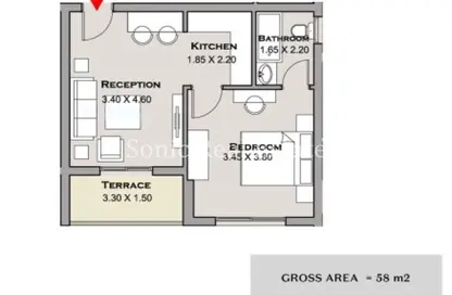 Apartment - 1 Bedroom - 1 Bathroom for sale in Taj City - 5th Settlement Compounds - The 5th Settlement - New Cairo City - Cairo