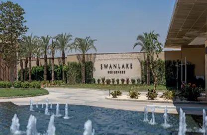 Apartment - 2 Bedrooms - 2 Bathrooms for sale in Swan Lake Residence - 5th Settlement Compounds - The 5th Settlement - New Cairo City - Cairo