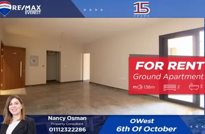 Apartment - 2 Bedrooms - 3 Bathrooms for rent in O West - 6 October Compounds - 6 October City - Giza Apartment - 2 Bedrooms - 3 Bathrooms for rent in O West - 6 October Compounds - 6 October City - Giza
