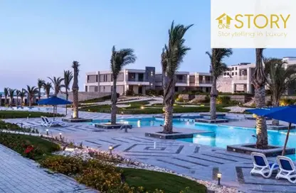 شاليه - 2 غرف نوم - 2 حمامات للبيع في هاسيندا ويست - راس الحكمة - الساحل الشمالي