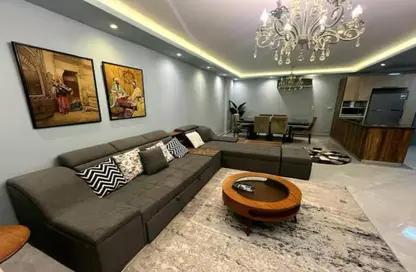 Apartment - 2 Bedrooms - 2 Bathrooms for rent in Azad - 5th Settlement Compounds - The 5th Settlement - New Cairo City - Cairo