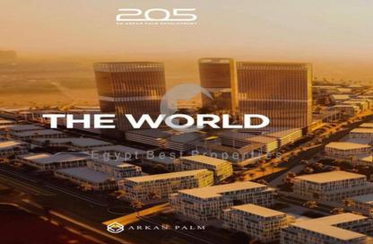 Hotel Apartment - 1 Bedroom - 2 Bathrooms for sale in 205 - 26th of July Corridor - Sheikh Zayed City - Giza
