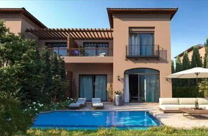 Townhouse - 4 Bedrooms - 5 Bathrooms for sale in Royal Meadows - Sheikh Zayed Compounds - Sheikh Zayed City - Giza