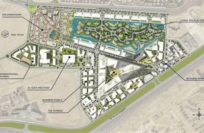 Office Space - Studio - 1 Bathroom for sale in New Zayed City - Sheikh Zayed City - Giza