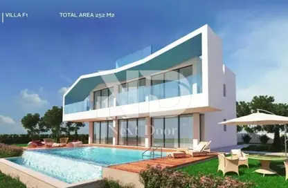 شاليه - 4 غرف نوم - 4 حمامات للبيع في فوكا باي - قسم مرسي مطروح - الساحل الشمالي