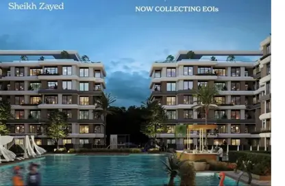 Apartment - 3 Bedrooms - 2 Bathrooms for sale in ZAT - Hadayek October - 6 October City - Giza