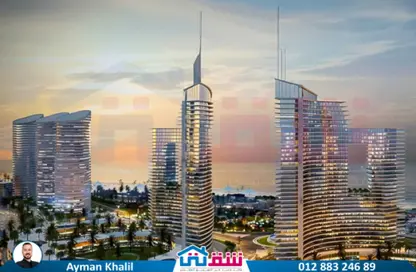 شقة - 2 غرف نوم - 2 حمامات للبيع في مدينة العلمين الجديدة - العلمين - الساحل الشمالي